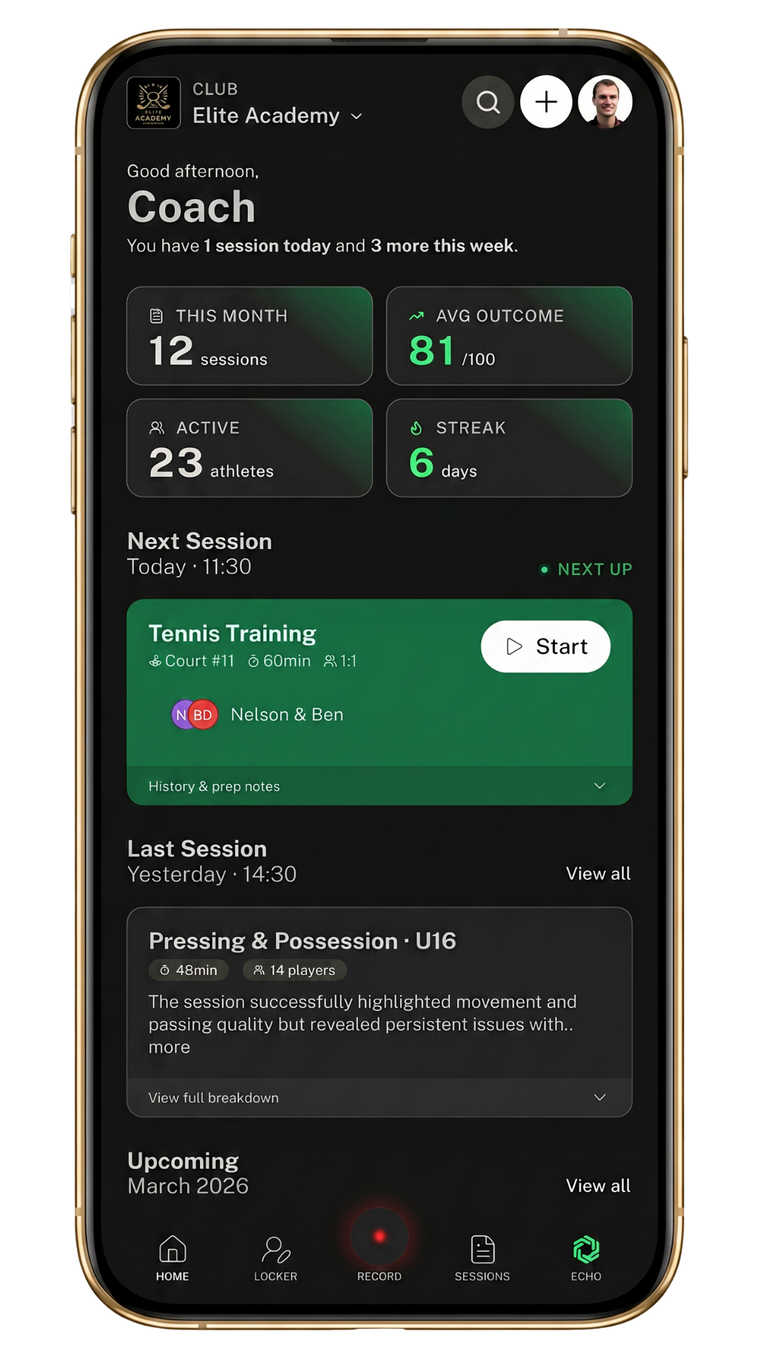 CoachScribe App | The AI Coaching App for iOS & Android